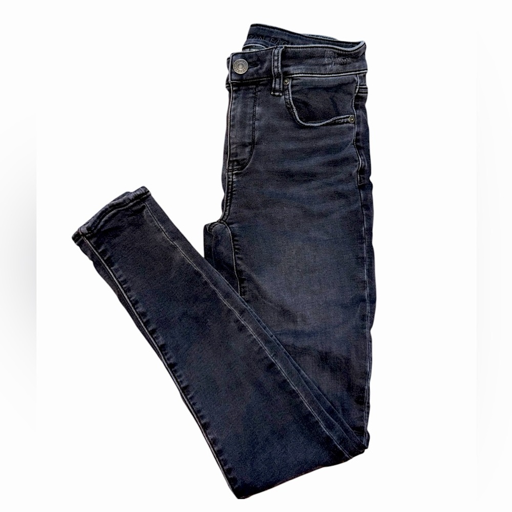 American Eagle Outfitters Black Hi Rise Jeggings